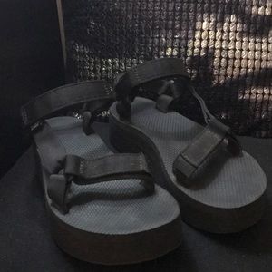 Teva platform sandals